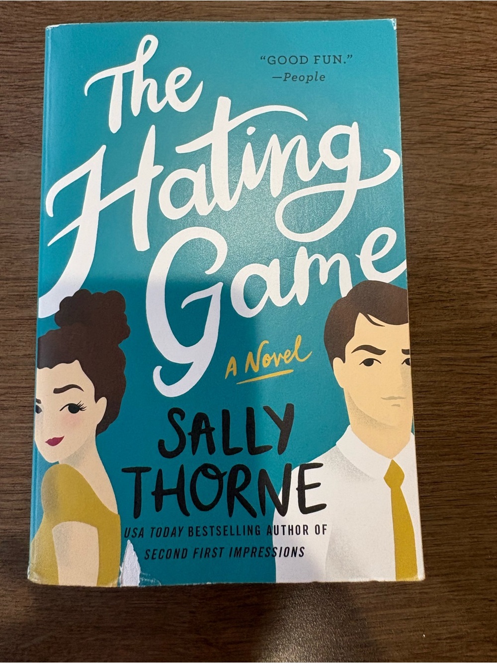 Hating Game : A Novel by Sally Thorne (2021, Mass Market)